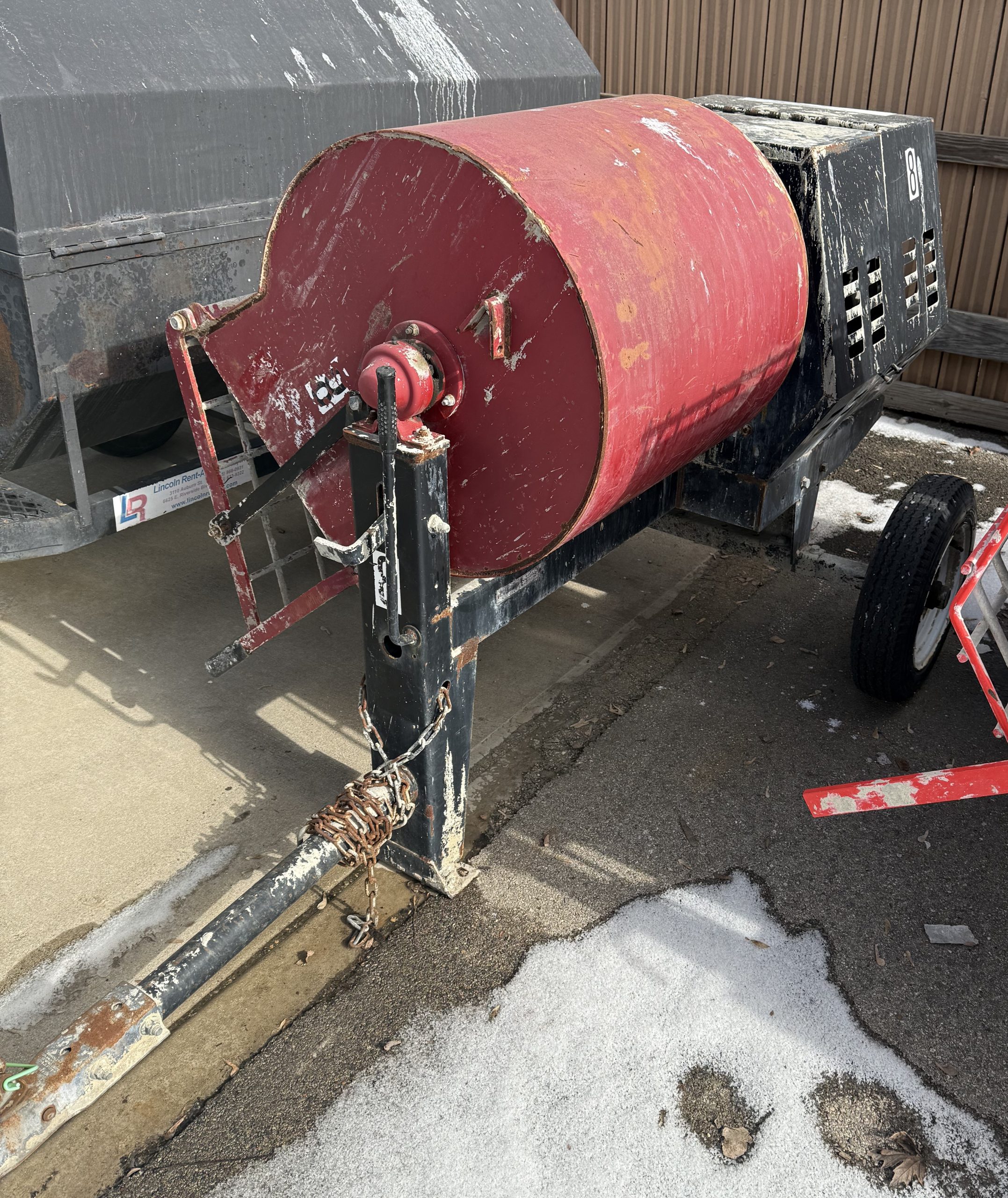 Mortar Mixer - Gas (Towable)